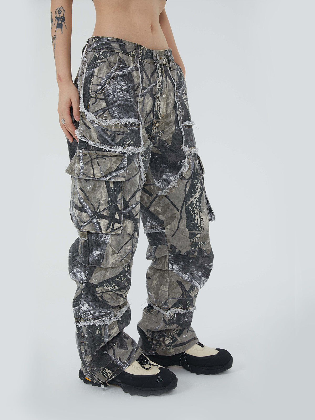 SPLICED CARGO PANTS