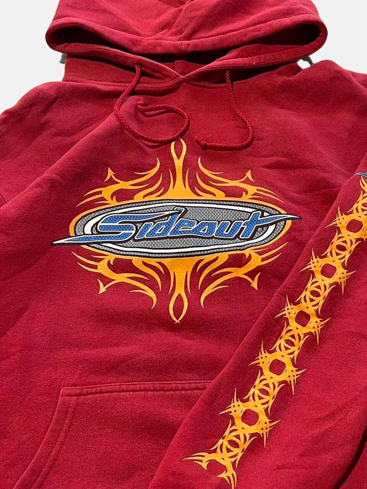 Harley davidson sale flame hoodie