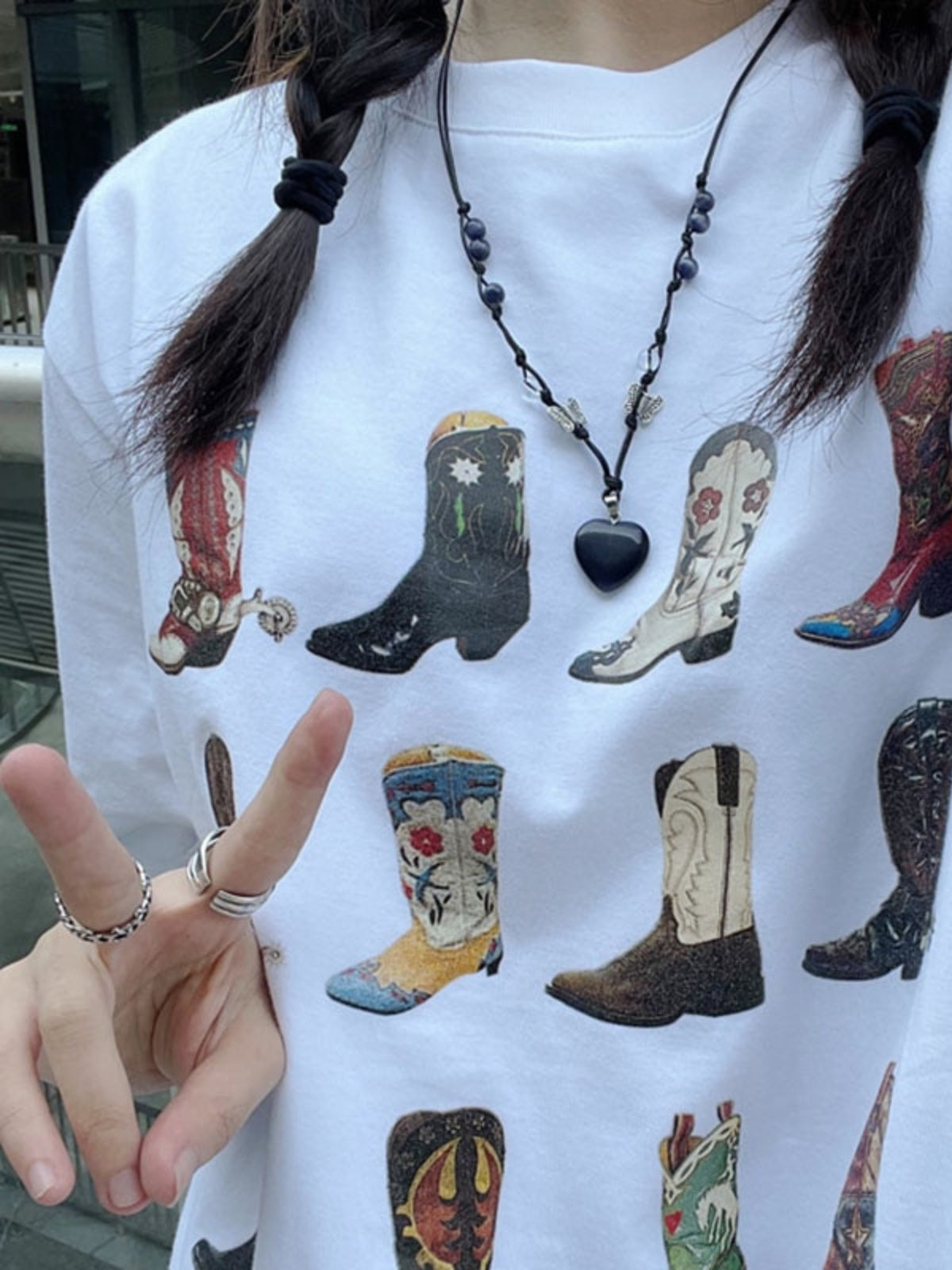 BOOT WESTERN T-SHIRT