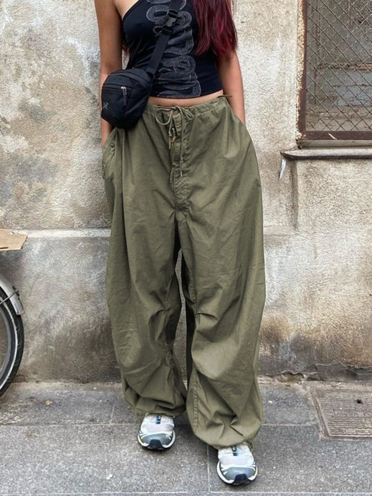 Undefined Cargo Pants in Army Green